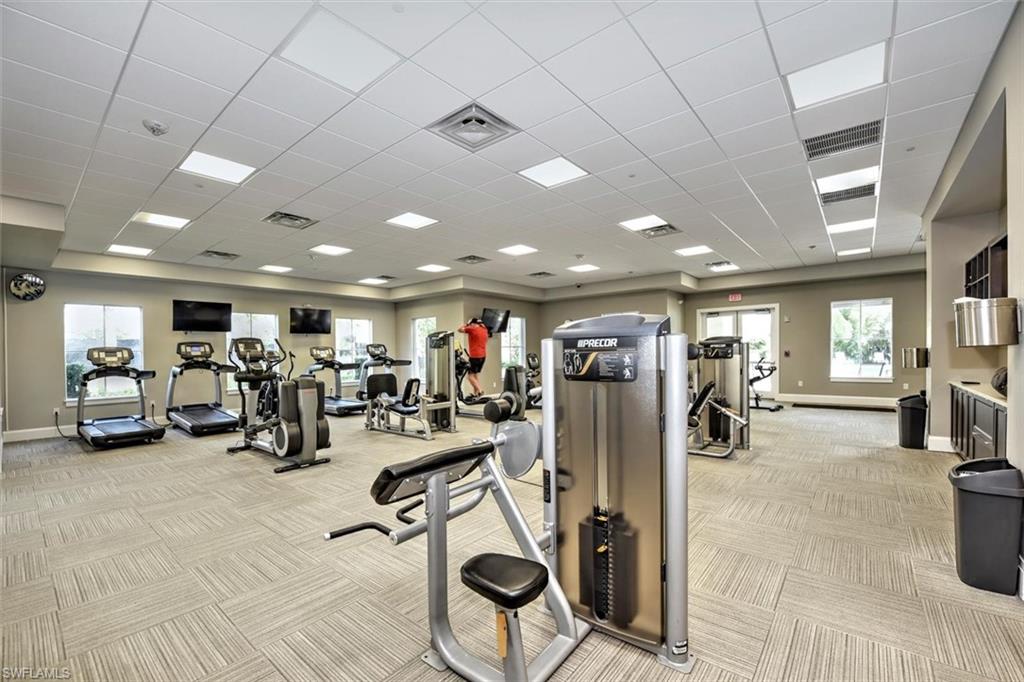 2106 Clementine Street Naples, FL 34120 - Photo 32 of 34 a view of a room with gym equipment