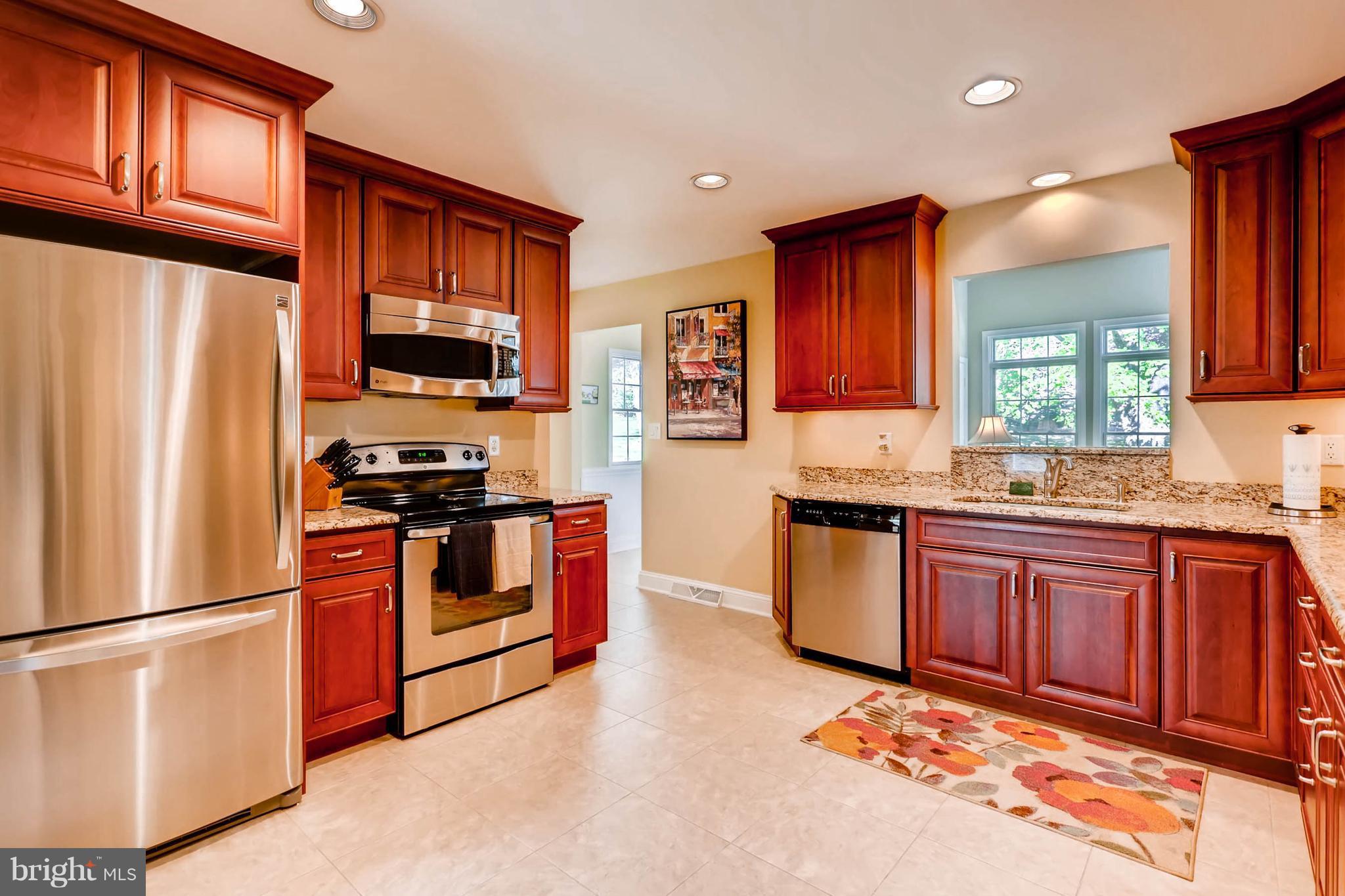 1301 Chez Court Fallston, MD 21047 - Photo 10 of 30 Kitchen with Stainless Steel Appliances