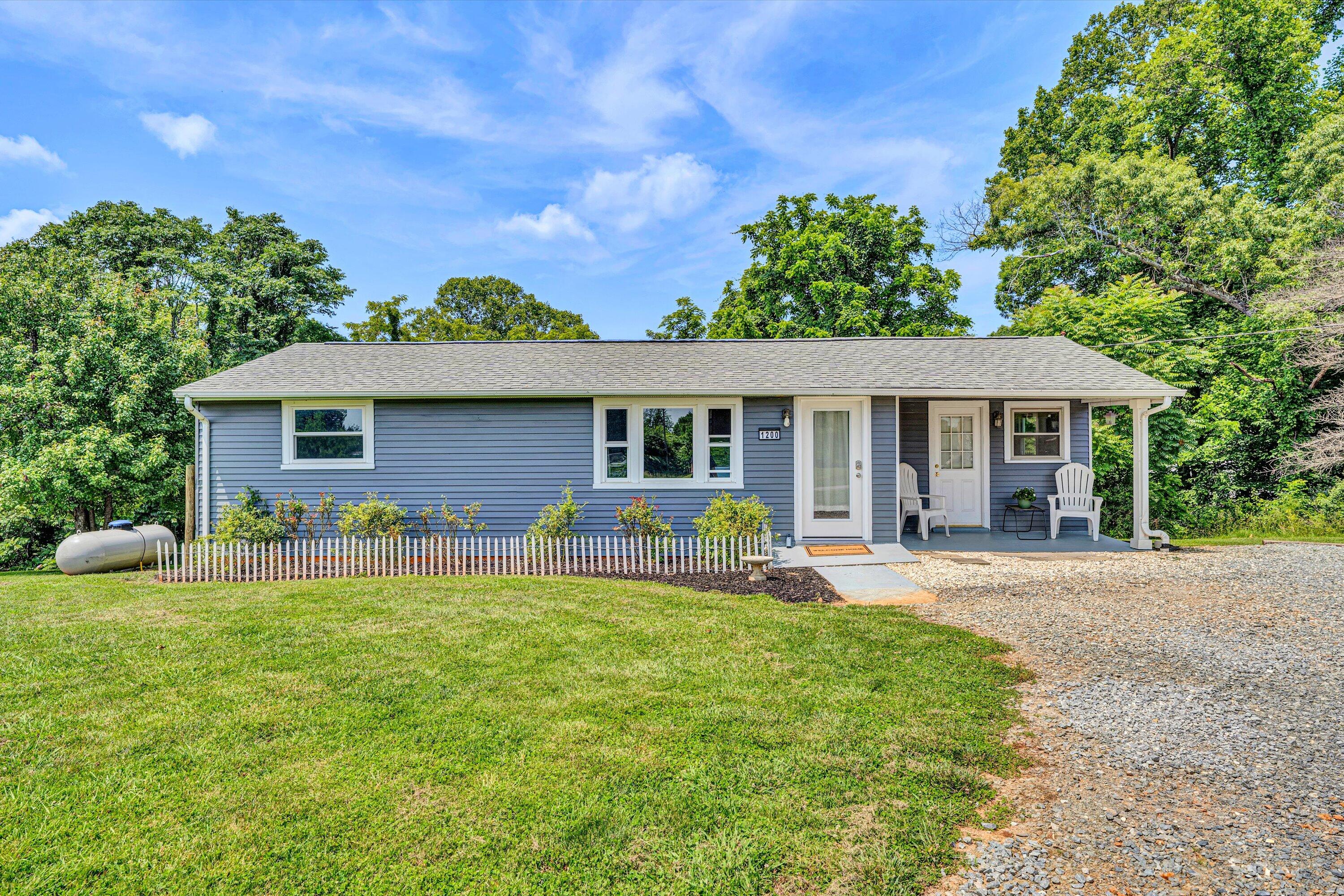 1200 Rock Spring Road Goodview, VA 24095 - Photo 1 of 31 a front view of house with yard and green space