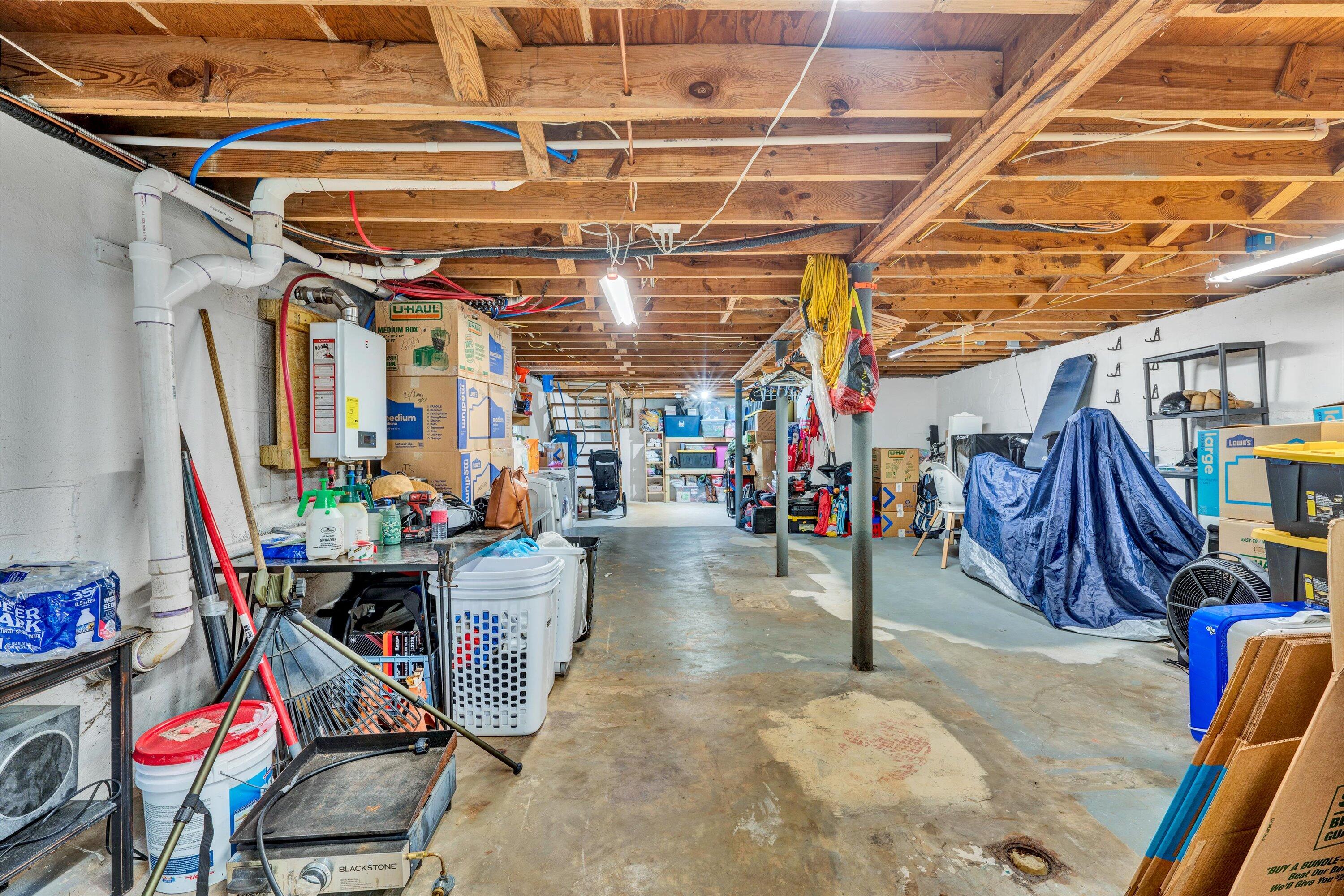 1200 Rock Spring Road Goodview, VA 24095 - Photo 21 of 31 a view of storage and utility room