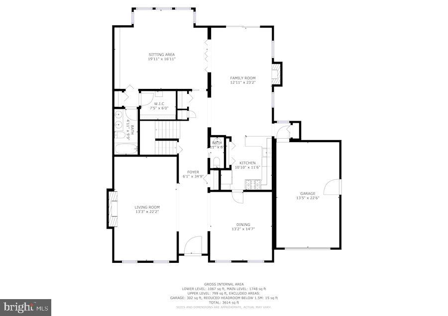 4401 Tournay Road Bethesda, MD 20816 - Photo 37 of 39 Floor plan