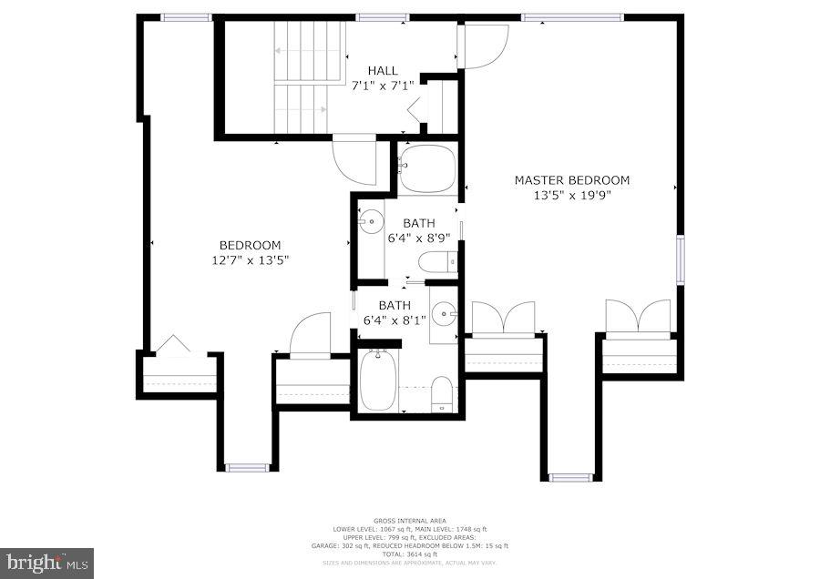 4401 Tournay Road Bethesda, MD 20816 - Photo 38 of 39 Floor plan