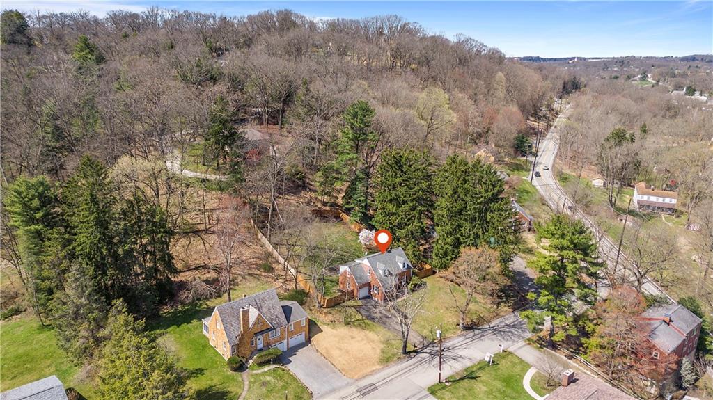 106 Sycamore Drive Pittsburgh, PA 15237 - Photo 37 of 41 an aerial view of a house with a yard