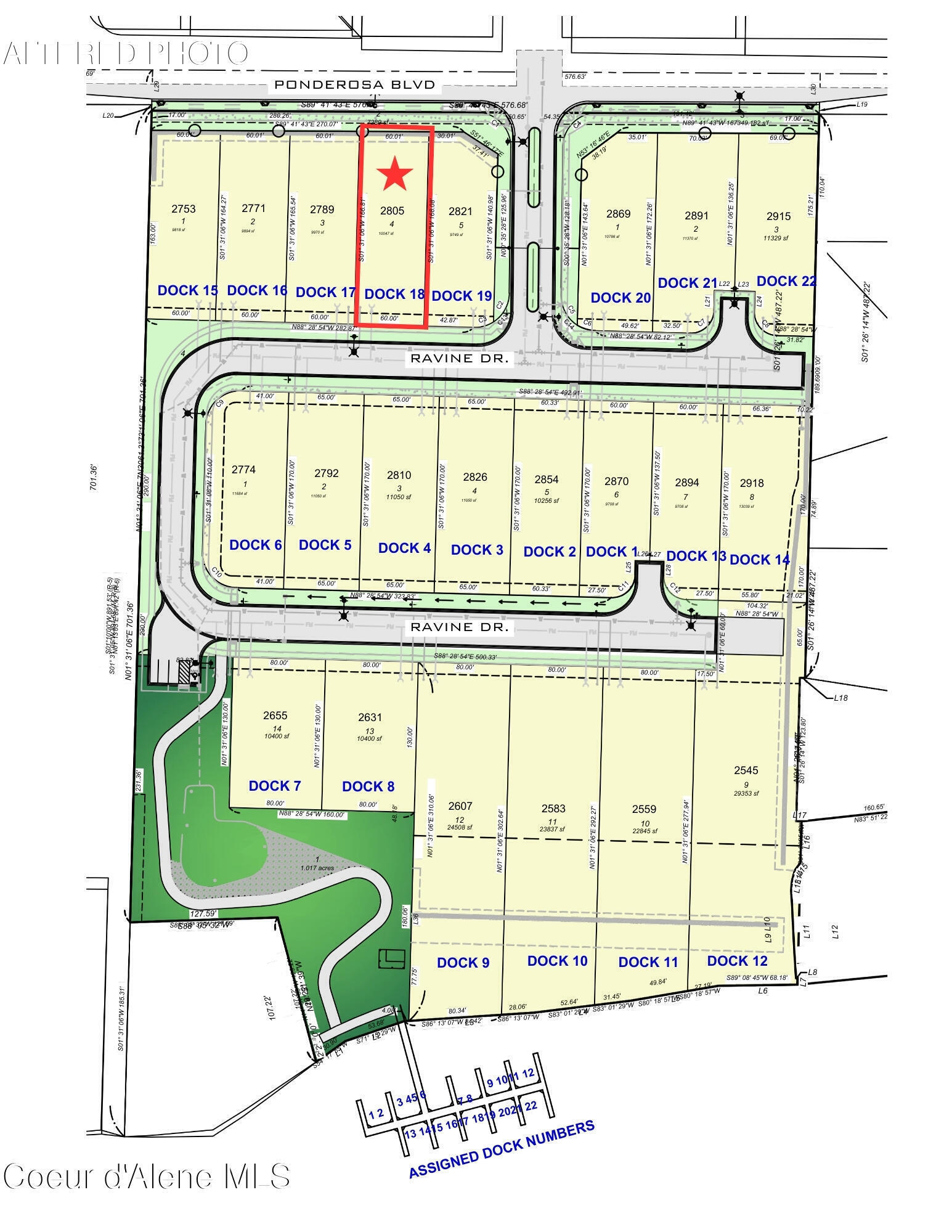 2805 East Ravine Drive Post Falls, ID 83854 - Photo 16 of 16 Waterstone Final Plat Prices LOT 4 BLK 1