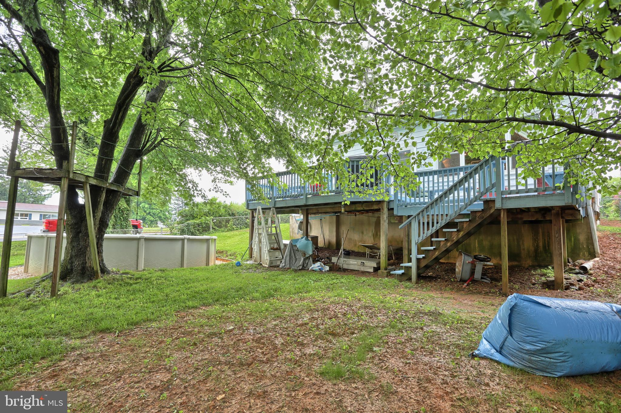 1001 Quentin Road Lebanon, PA 17042 - Photo 32 of 34 21' above ground pool and view of deck