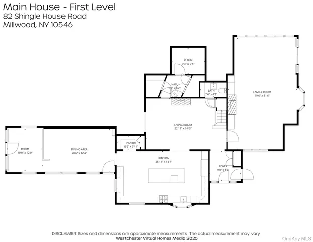 a picture of a bench in a white building