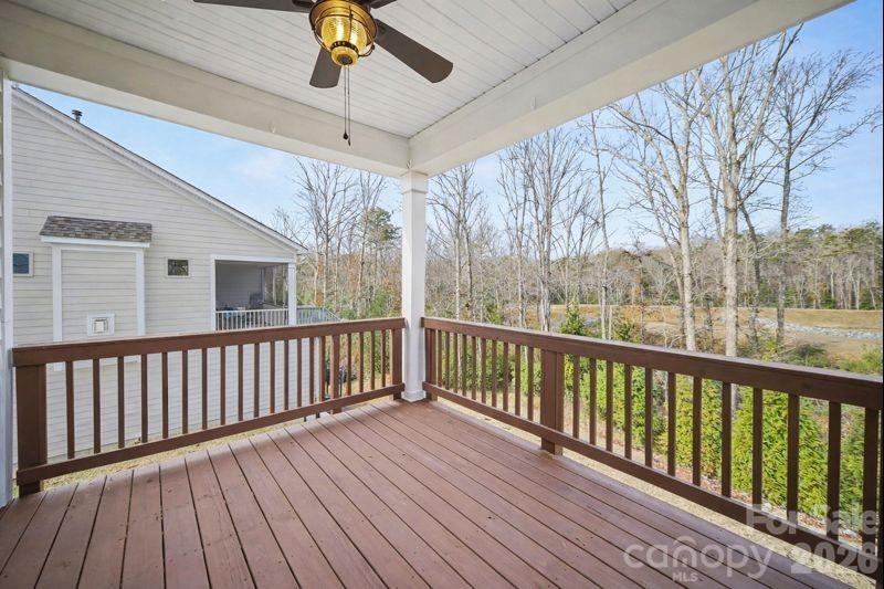 7200 Irongate Drive Lancaster, SC 29720 - Photo 17 of 30 a view of balcony with wooden floor and fence