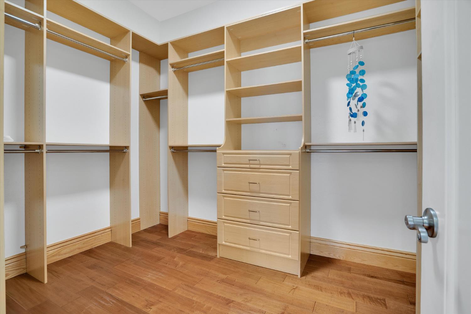 20170 River Road Stevinson, CA 95374 - Photo 63 of 77 a view of walk in closet with empty racks