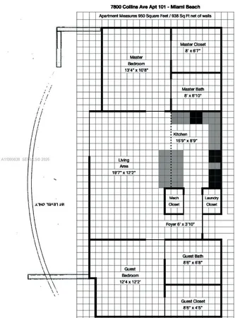 $699,000 | 7800 Collins Avenue, Unit 101, Miami Beach, FL 33141