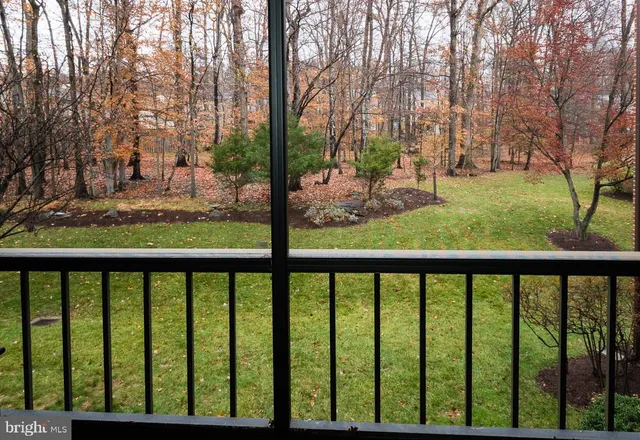 a view of a porch with a yard