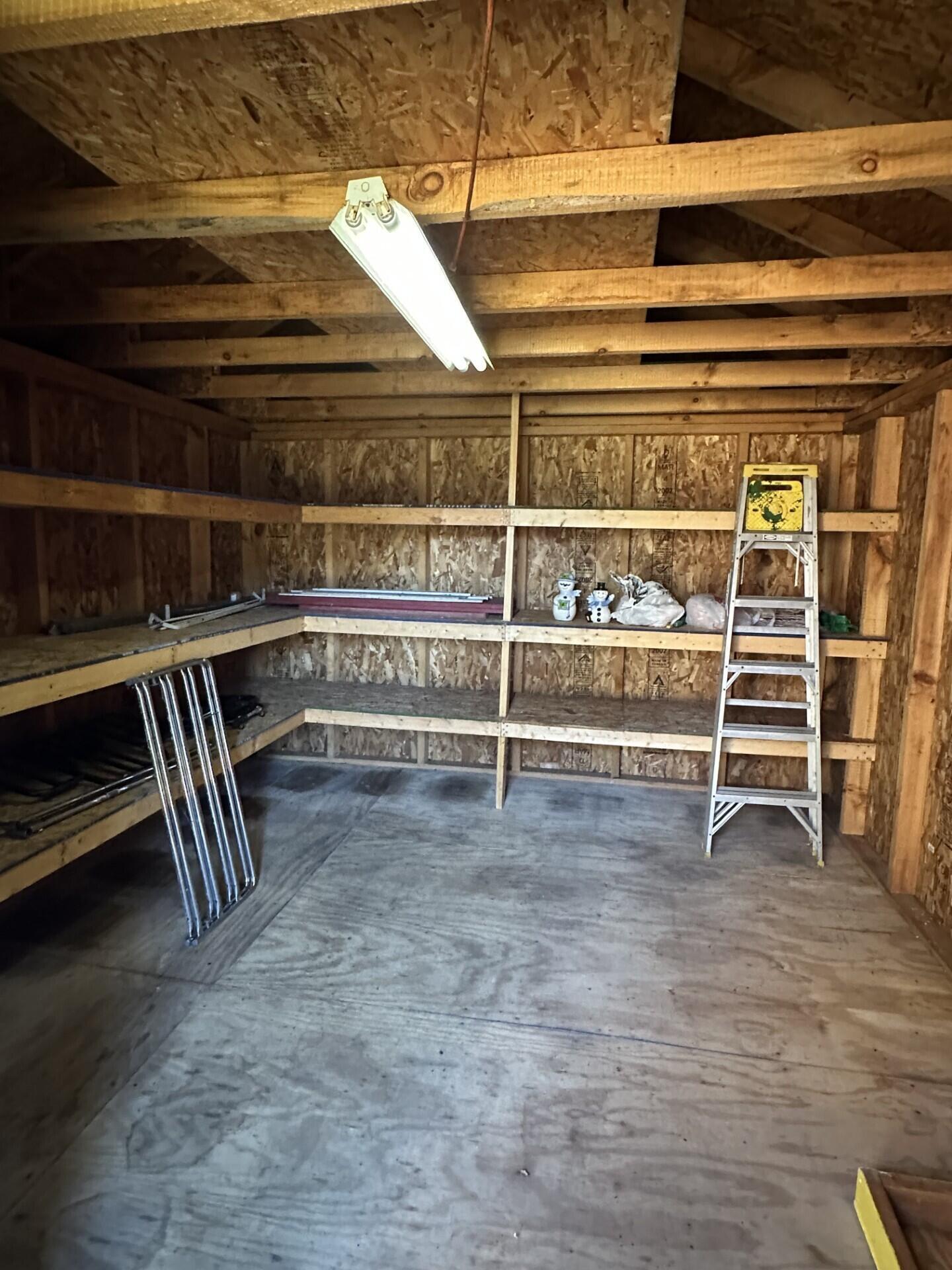 10765 Coshocton Road New Concord, OH 43762 - Photo 25 of 34 Shed Interior