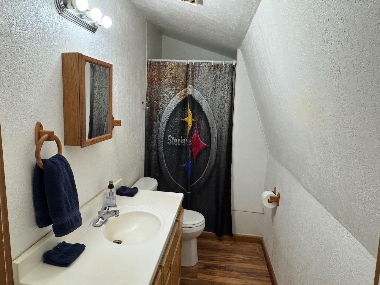 14950 Clinton Road Jackson, CA 95642 - Photo 15 of 50 a bathroom with a sink toilet and mirror