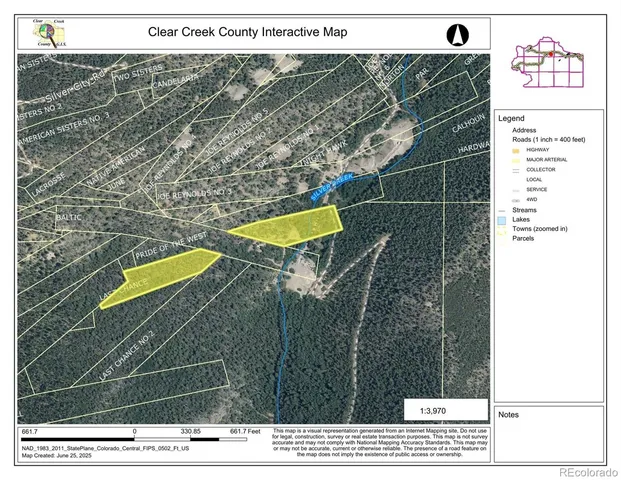 $65,000 | Clear Creek South, Dumont, CO 80436