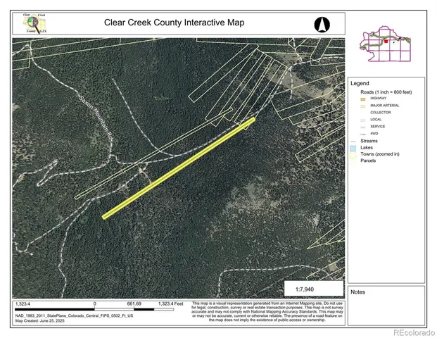$65,000 | Clear Creek South, Dumont, CO 80436