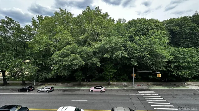 a view of street with cars