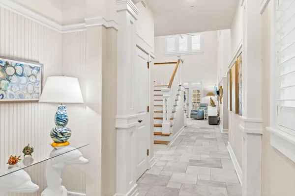 a view of main area and entryway