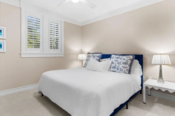 a view of a chairs and table in the patio