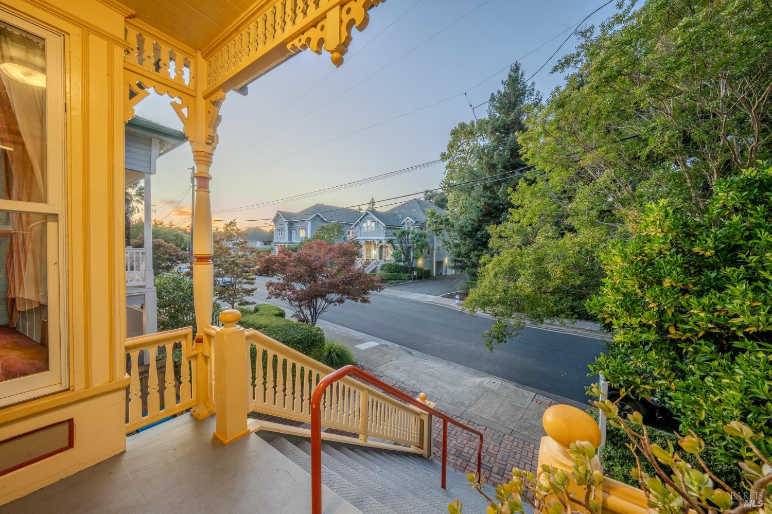 432 8th Street Santa Rosa, CA 95401 - Photo 38 of 40 a view of a chair and table in the balcony