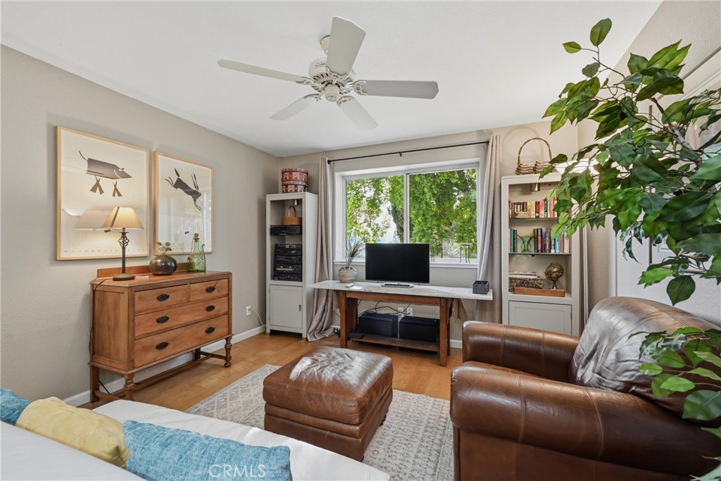 17432 Greenridge Road Hidden Valley Lake, CA 95467 - Photo 54 of 72 a living room with furniture and a flat screen tv