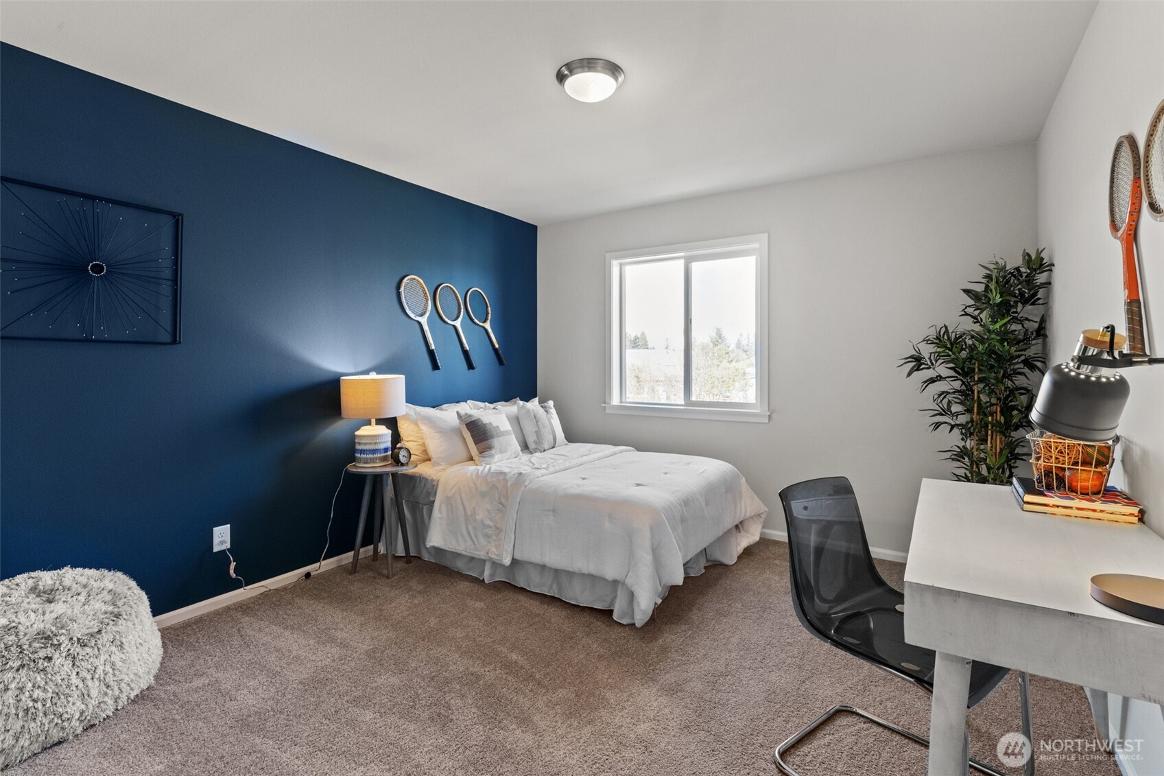 32302 135th Place Southeast Sultan, WA 98294 - Photo 22 of 32 a bedroom with a bed and a desk