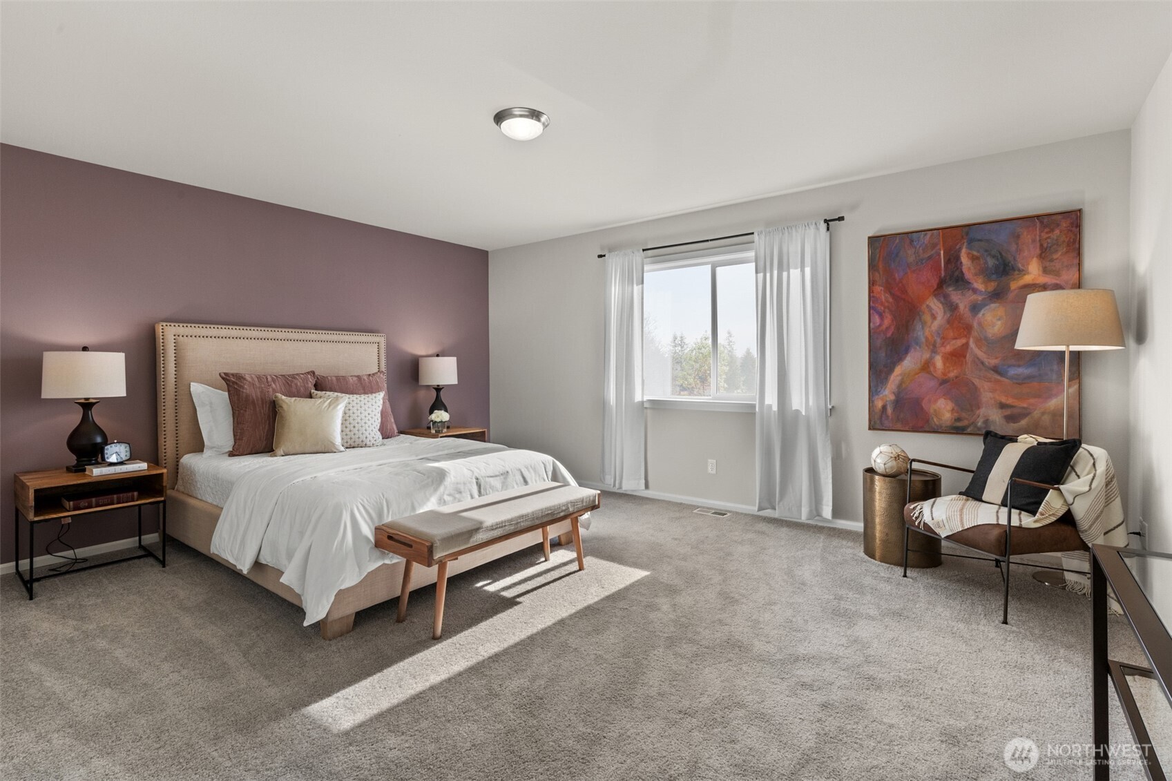 32302 135th Place Southeast Sultan, WA 98294 - Photo 26 of 32 a bed room with a bed and a chair