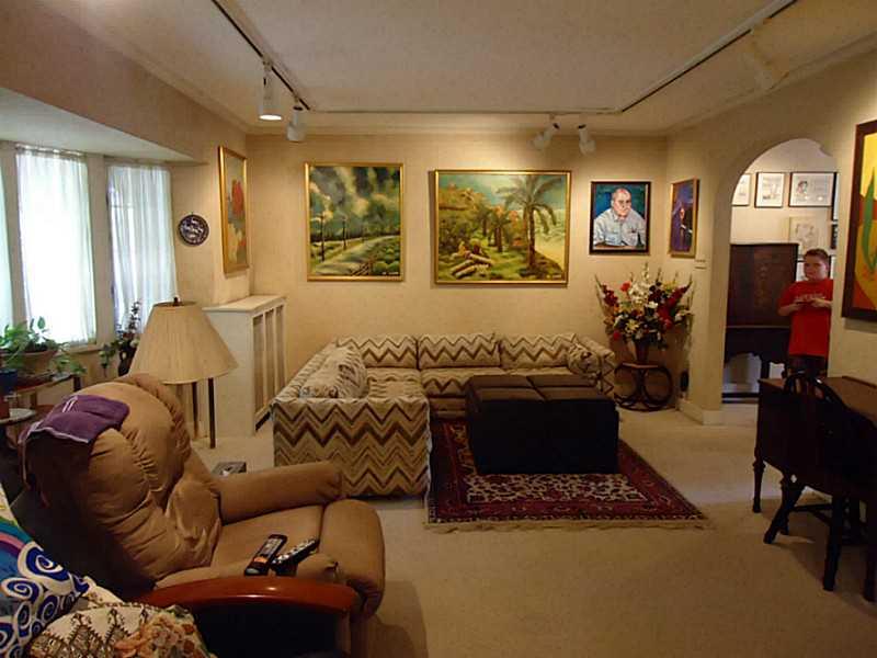 6506 Darlington Road Pittsburgh, PA 15217 - Photo 3 of 13 Living Room. Bay window..you can uncover fireplace and windows on back wall