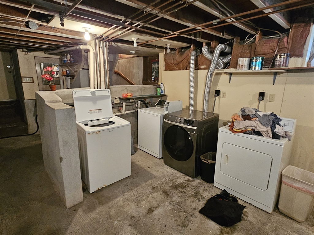 460 William Street Fall River, MA 02721 - Photo 17 of 23 a storage room with storage and utility