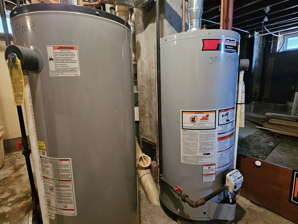 460 William Street Fall River, MA 02721 - Photo 19 of 23 a view of water heater room