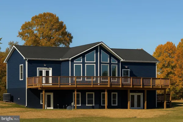 a view of house with a swimming pool