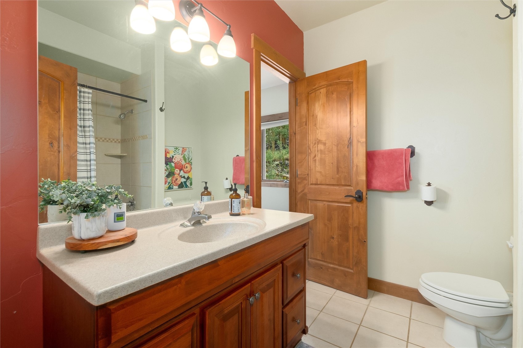 592 Ponderosa Road Fairplay, CO 80440 - Photo 28 of 45 a bathroom with a sink and a mirror
