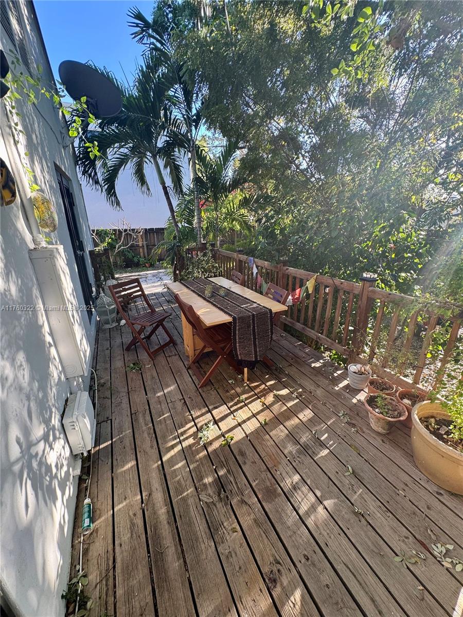 7020 Northeast 5th Avenue Miami, FL 33138 - Photo 27 of 42 a view of deck with patio