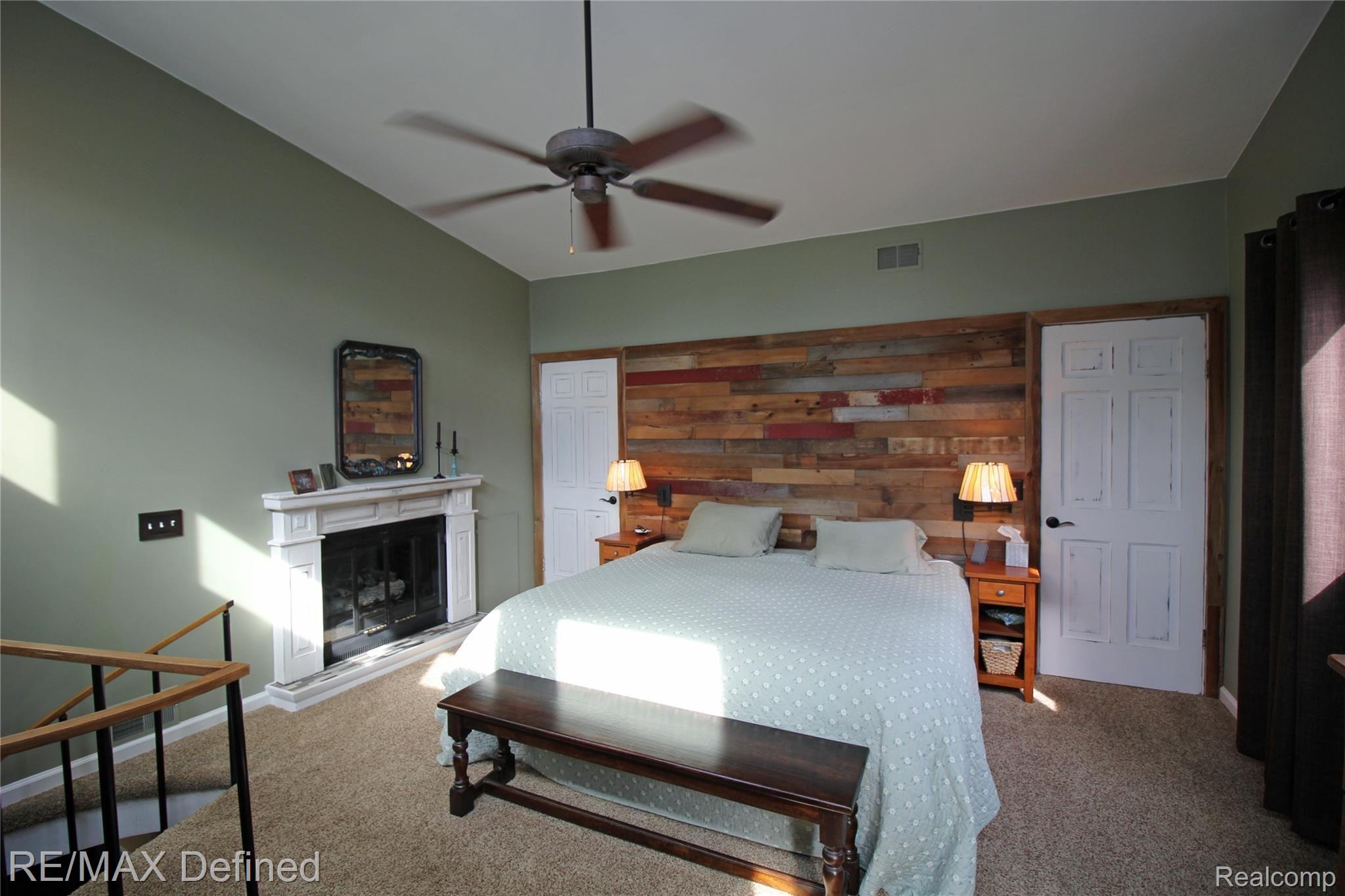 7146 Hatchery Road Waterford, MI 48327 - Photo 7 of 18 Master Suite with Fireplace