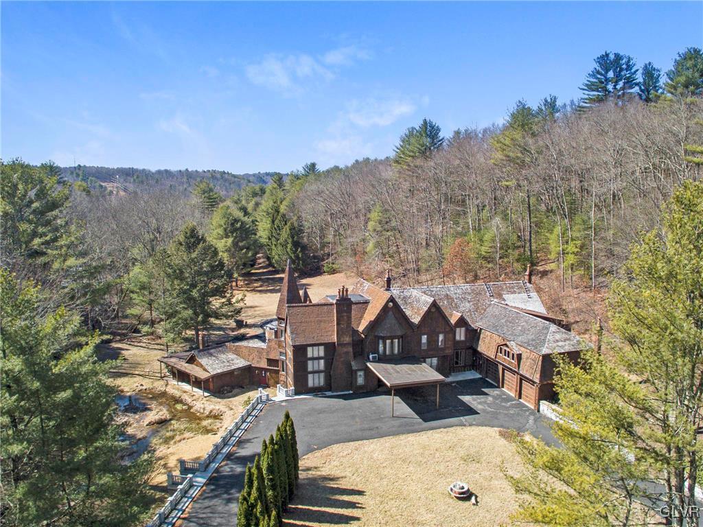 199 Evergreen Hollow Road Effort, PA 18330 - Photo 5 of 50 an aerial view of a house with mountain view