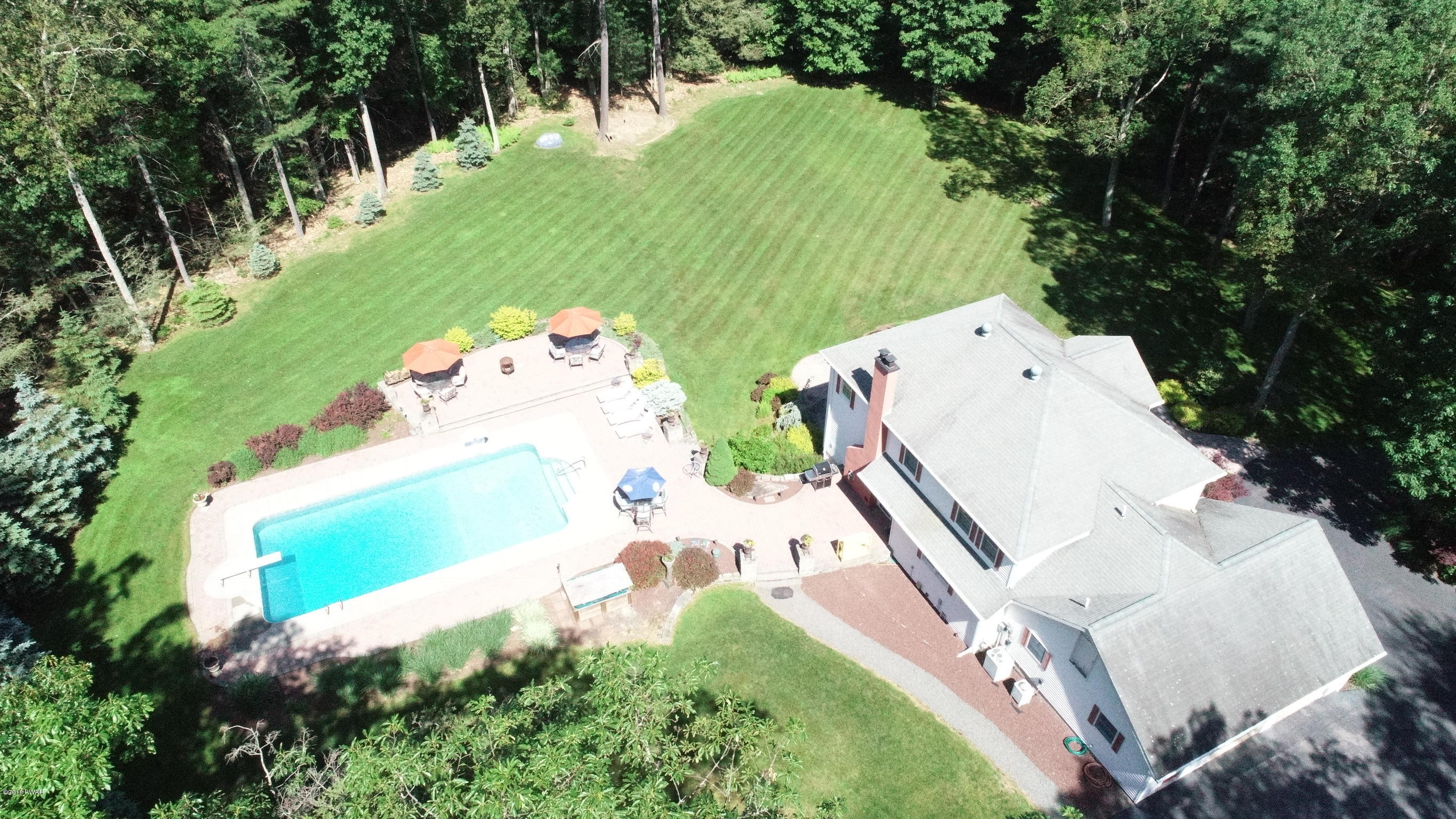 111 Steves Road Tafton, PA 18464 - Photo 3 of 51 111 Steves Rd, Yard, pool and privacy