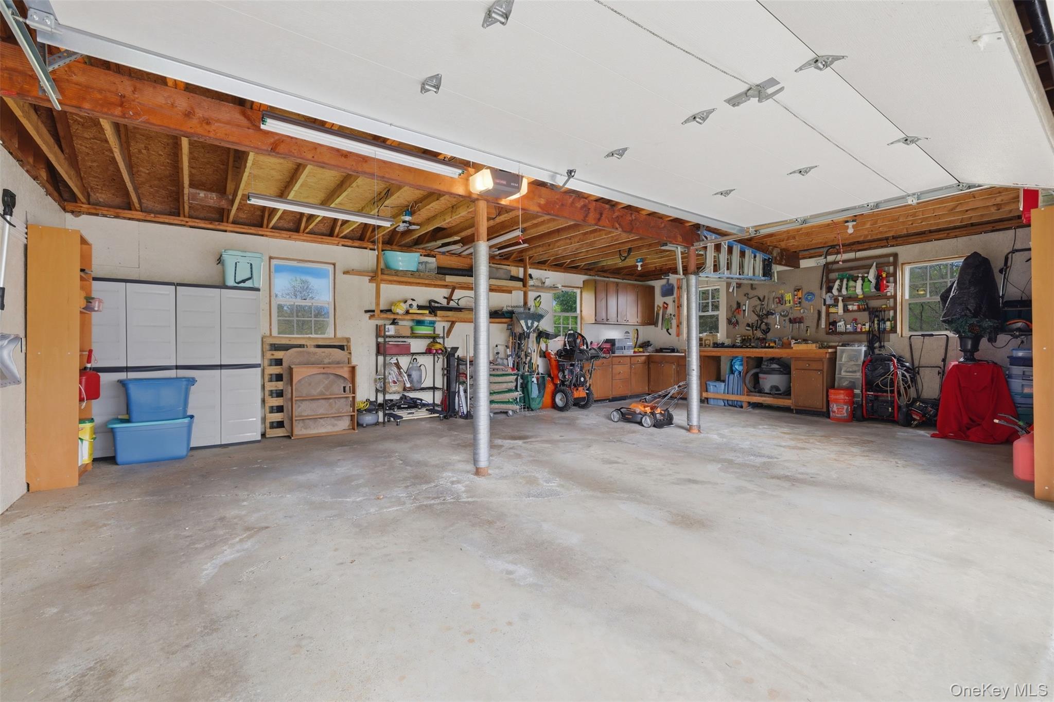 6 Country Club Road Hopewell Junction, NY 12533 - Photo 43 of 50 Inside oversized 2 car garage with storage above