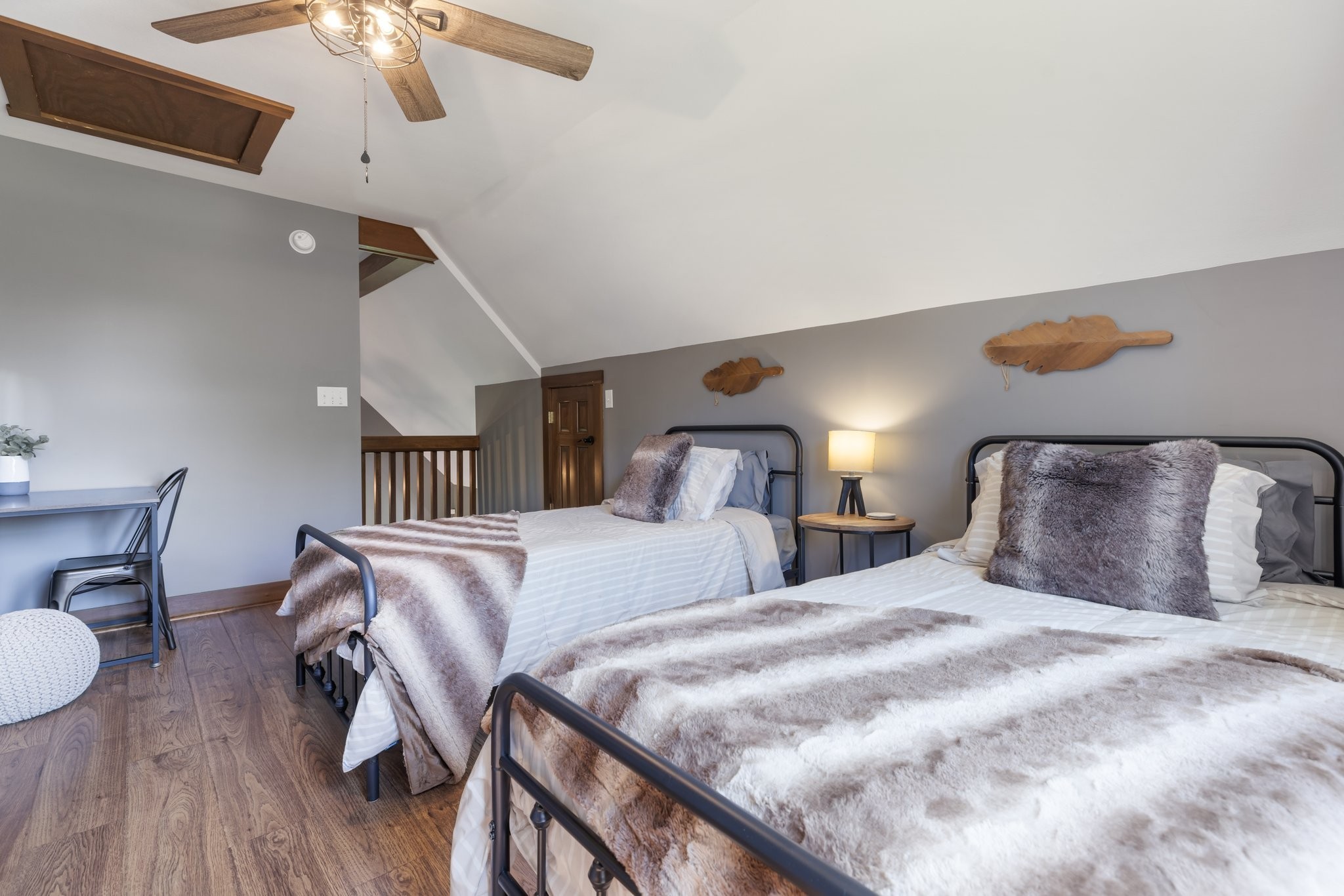 2890 Ellis Lane Palmyra, TN 37142 - Photo 15 of 19 a bedroom with a bed and wooden floor