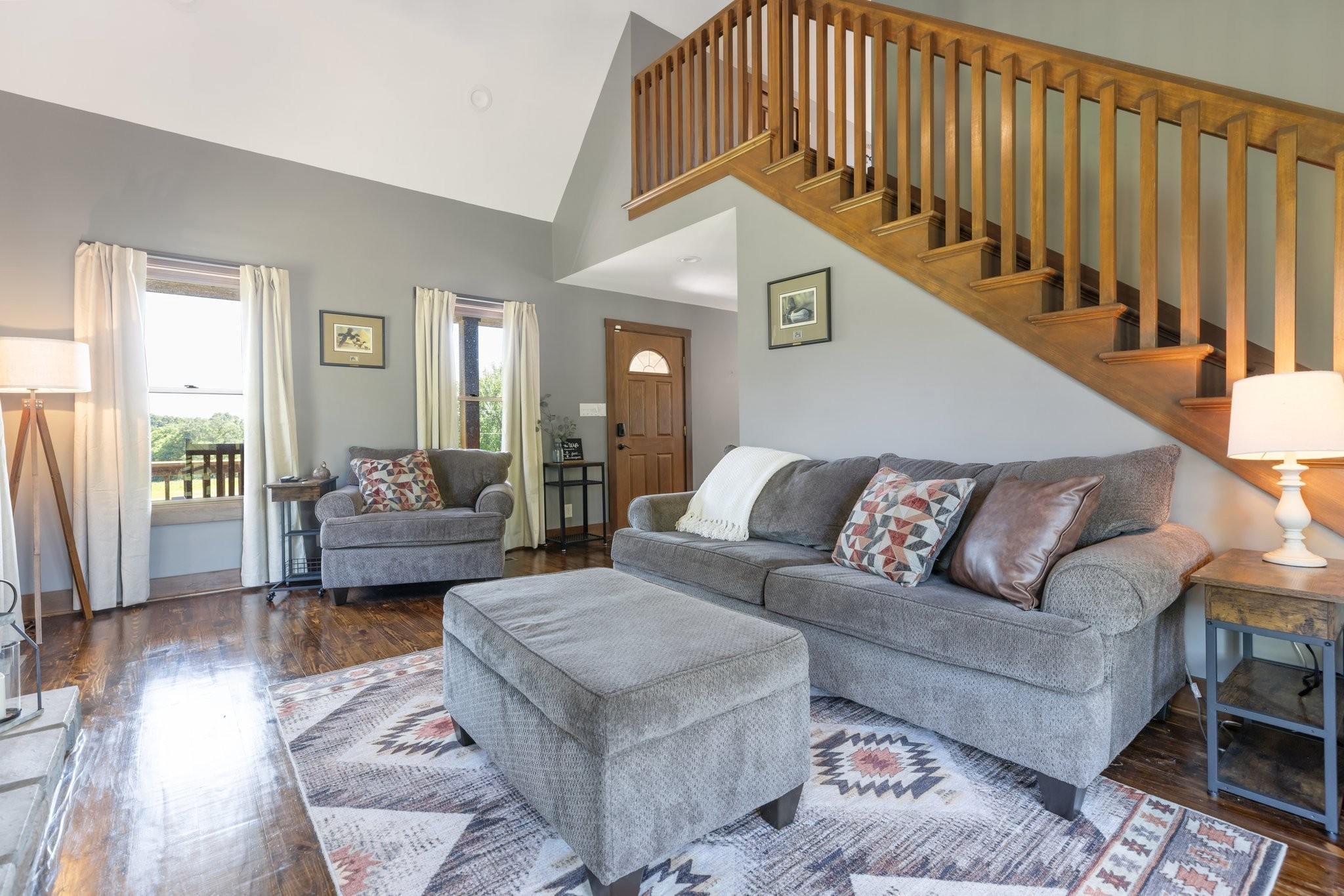 2890 Ellis Lane Palmyra, TN 37142 - Photo 6 of 19 a living room with furniture and wooden floor