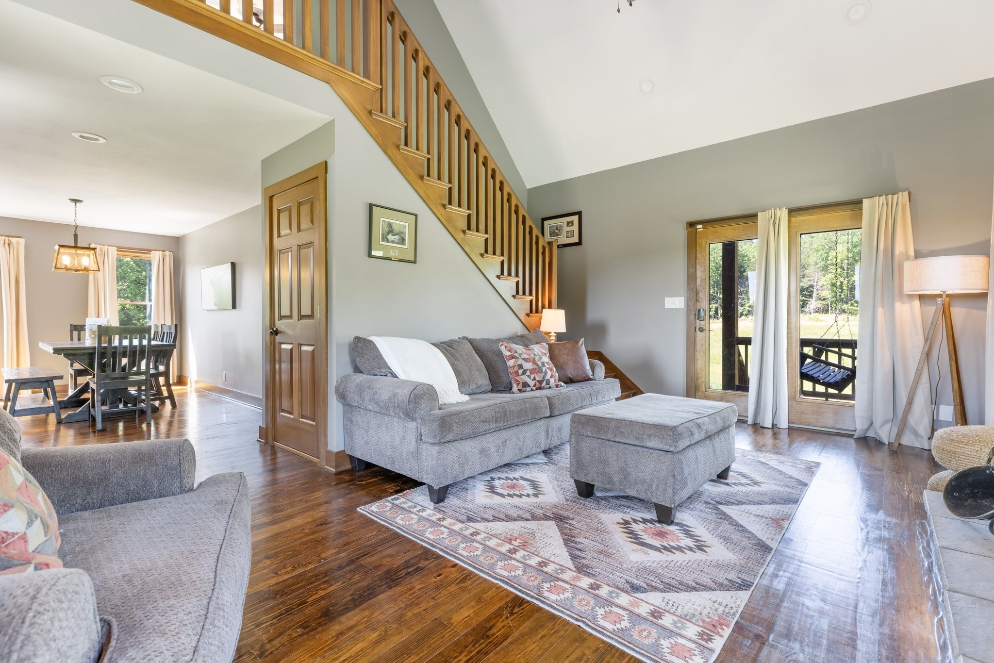 2890 Ellis Lane Palmyra, TN 37142 - Photo 8 of 19 a living room with furniture and a wooden floor