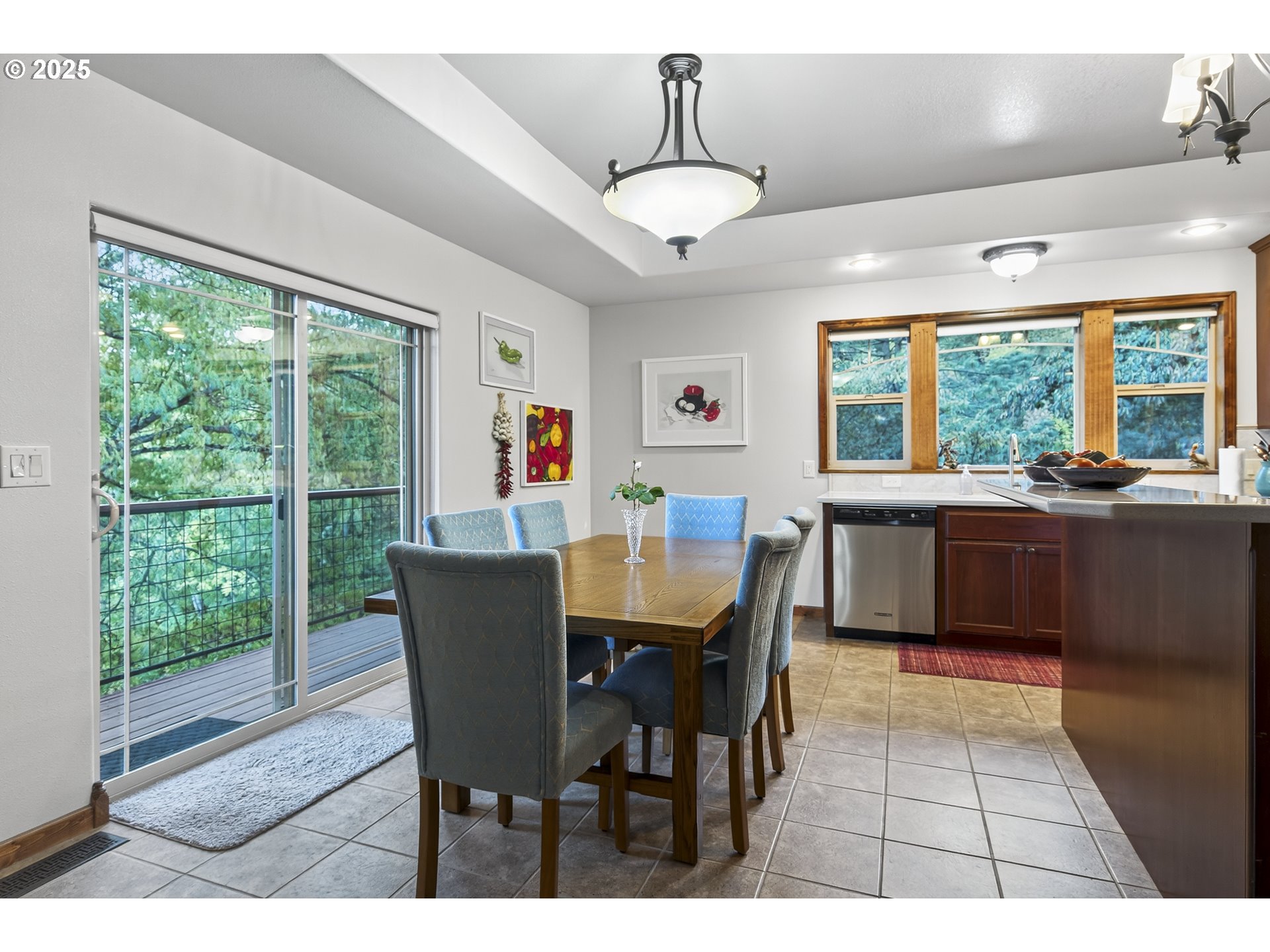 1645 Brozio Road Roseburg, OR 97471 - Photo 10 of 48 a view of a dining room with furniture window and outside view