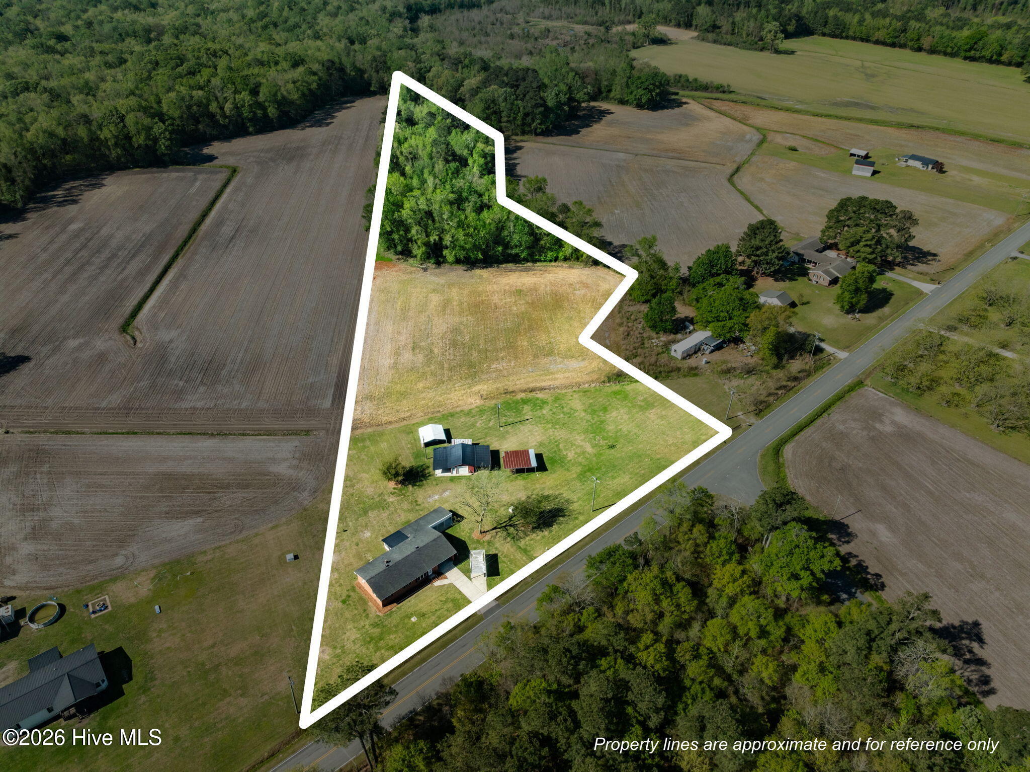 2760 Sarecta Road Pink Hill, NC 28572 - Photo 2 of 47 1-web-or-mls-Property Lines_1