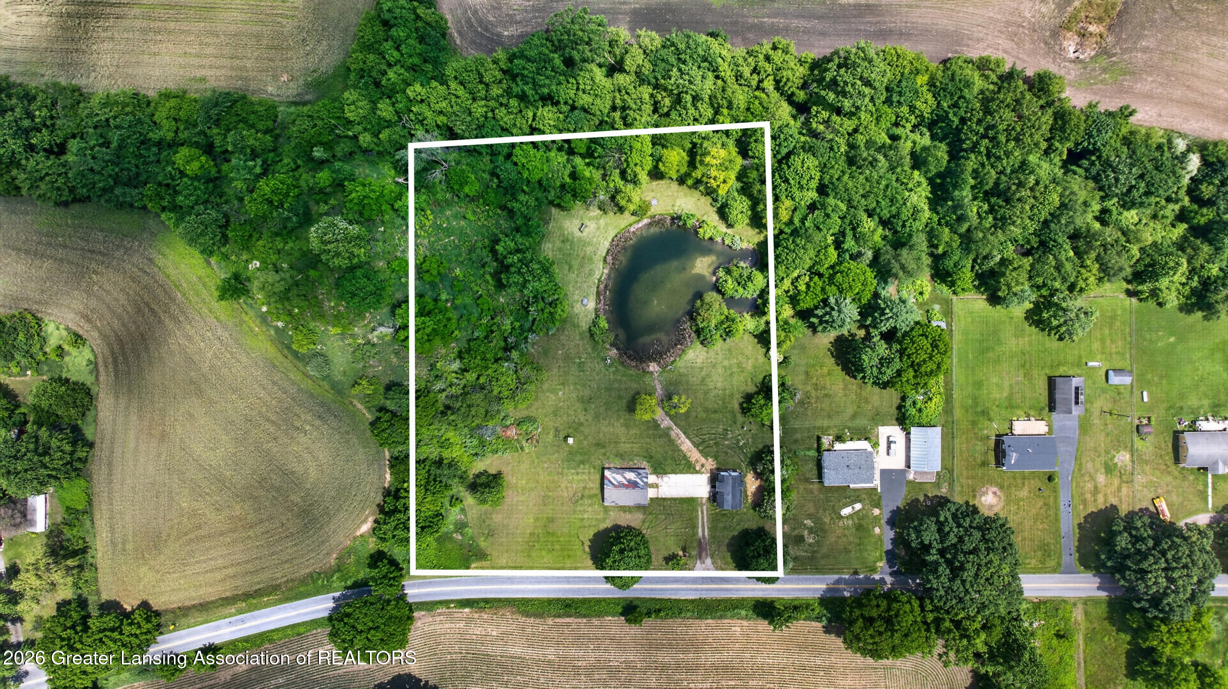 3719 South Williams Road Stockbridge, MI 49285 - Photo 5 of 47 Aerial