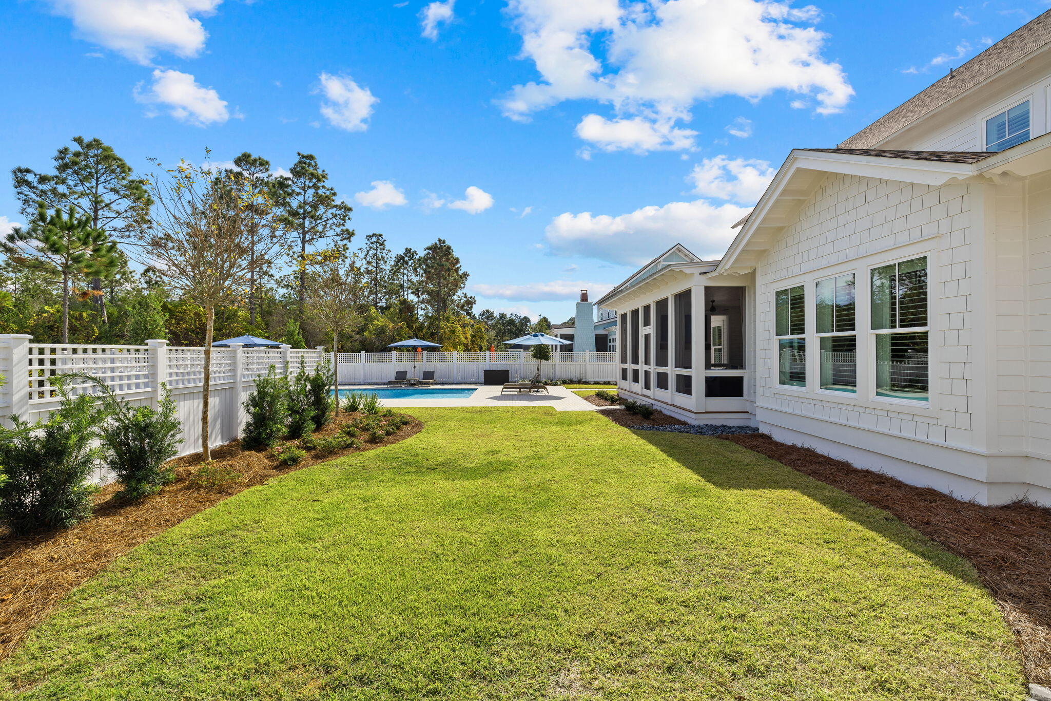 201 Needle Cast Ln Inlet Beach Inlet Beach, FL 32461 - Photo 21 of 92 Lush, Green Landscaping with Lighting