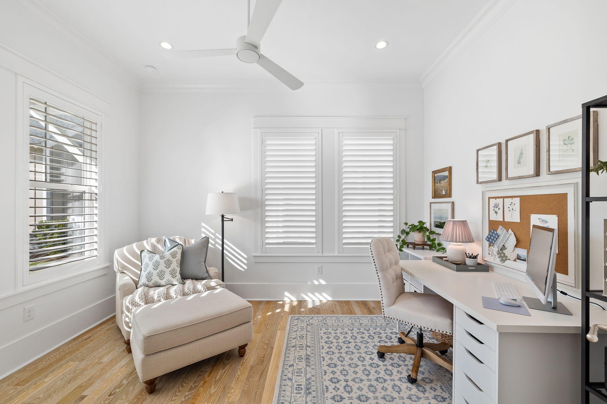 201 Needle Cast Ln Inlet Beach Inlet Beach, FL 32461 - Photo 50 of 92 Main Level Guest Bedroom-Setup as Office