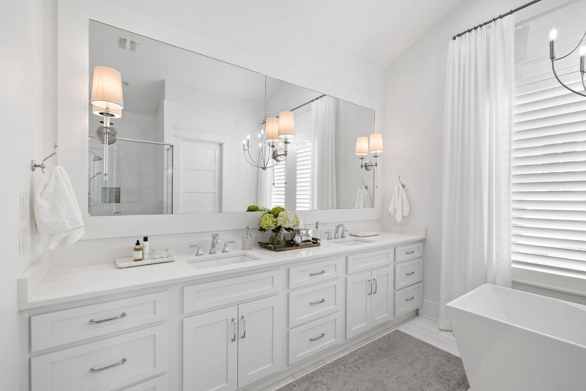 201 Needle Cast Ln Inlet Beach Inlet Beach, FL 32461 - Photo 52 of 92 Primary Suite Bath