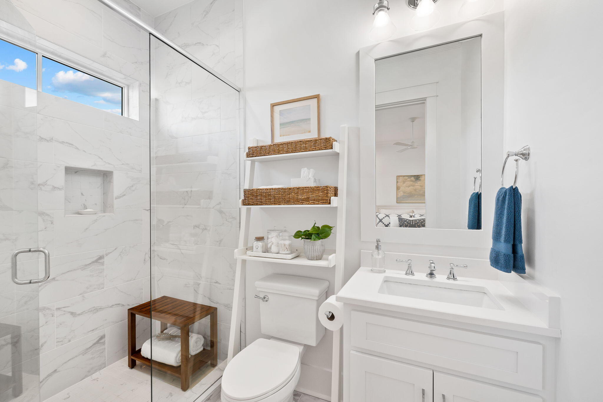 201 Needle Cast Ln Inlet Beach Inlet Beach, FL 32461 - Photo 65 of 92 a bathroom with a sink toilet and shower