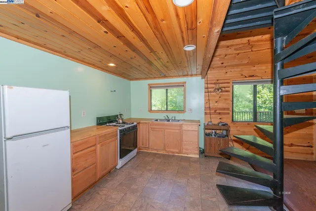 a view of front door with outdoor seating