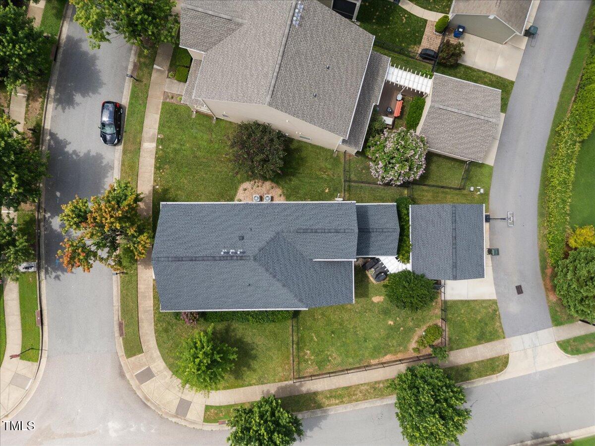 1300 Formal Garden Way Raleigh, NC 27603 - Photo 37 of 45 an aerial view of a house with a swimming pool