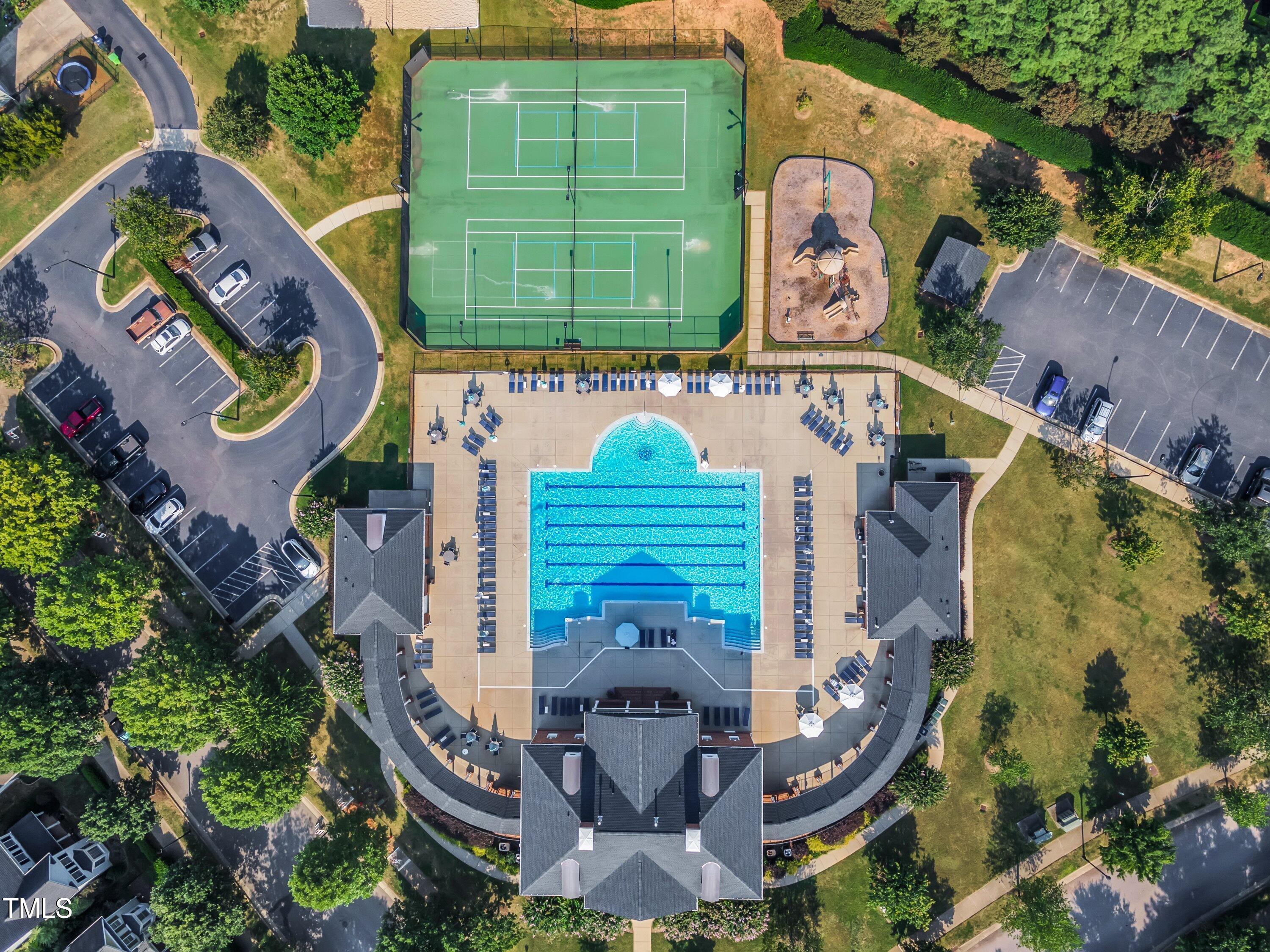 1300 Formal Garden Way Raleigh, NC 27603 - Photo 44 of 45 an aerial view of a house