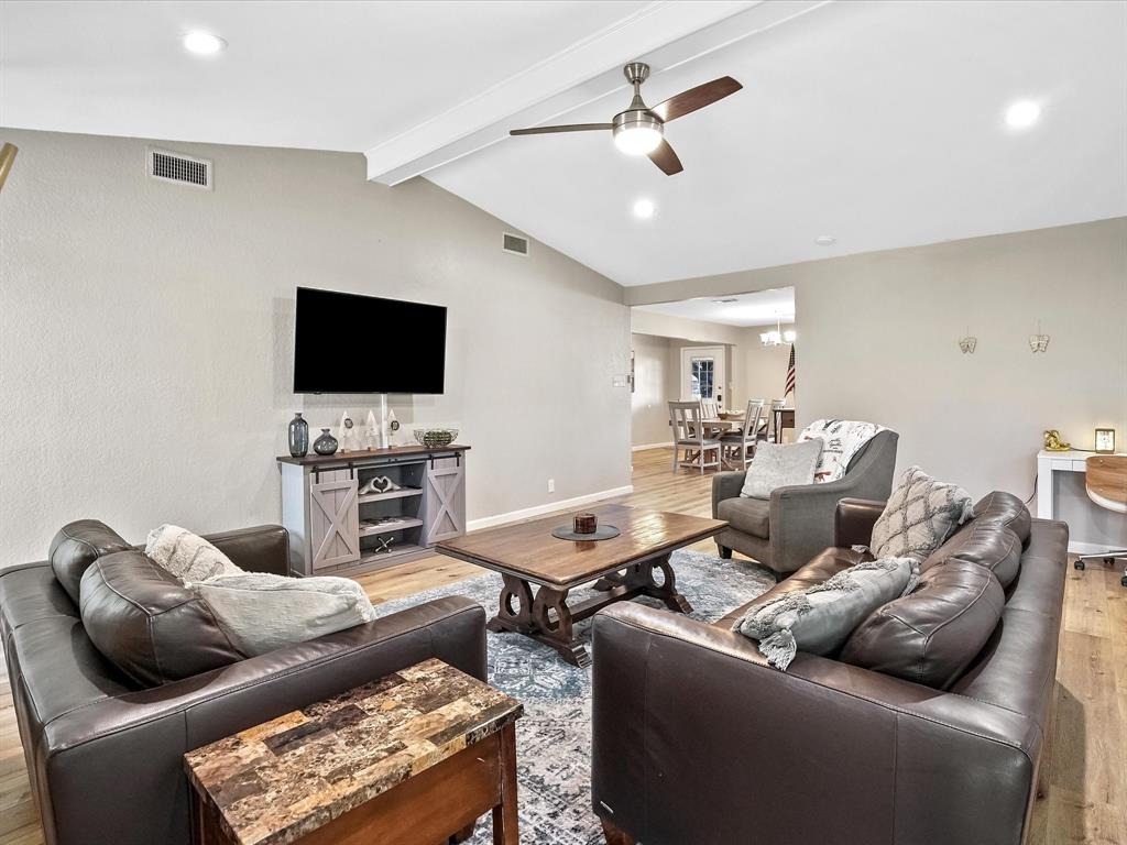 516 South Alabama Street Celina, TX 75009 - Photo 14 of 31 a living room with furniture and a flat screen tv