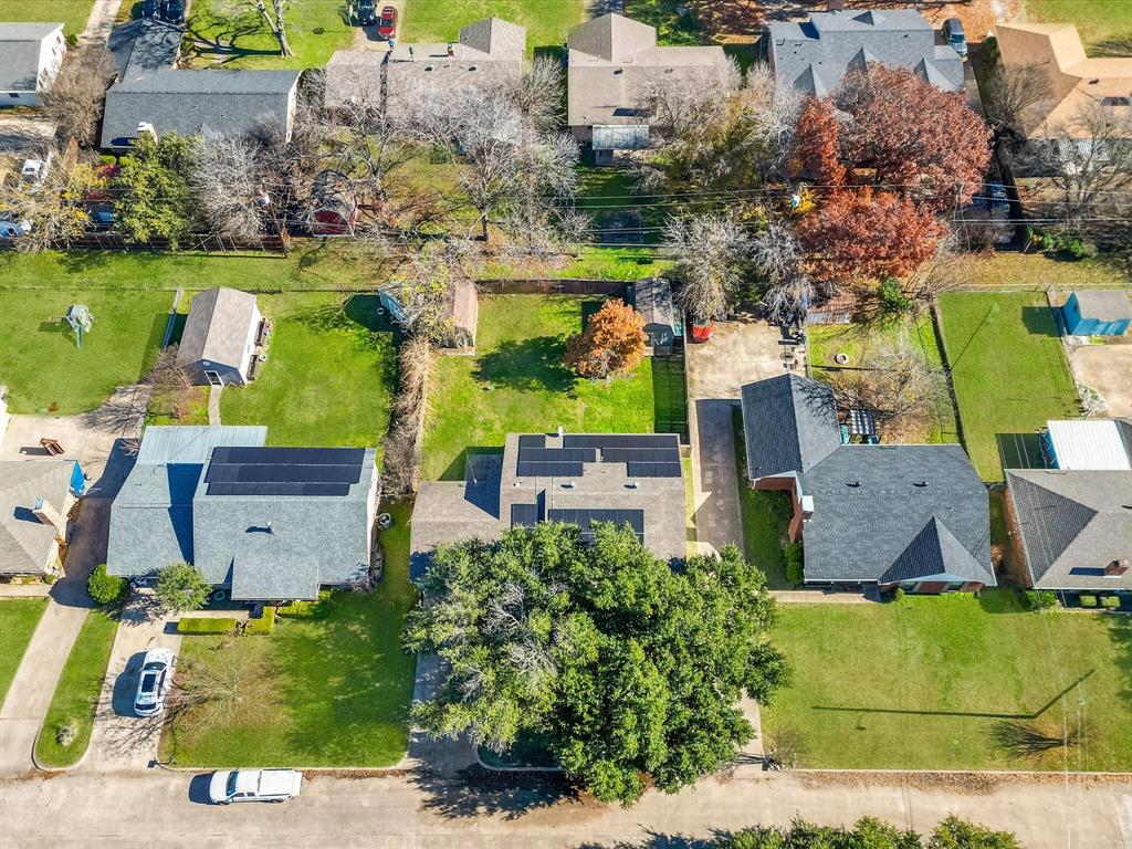 516 South Alabama Street Celina, TX 75009 - Photo 29 of 31 an aerial view of a house with a garden